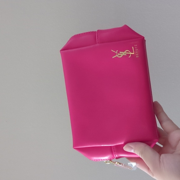YSL Pink Beauty Bag - Picture 1 of 3